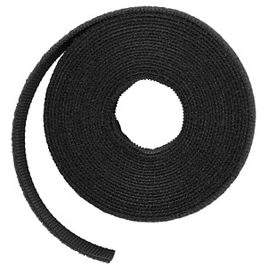 LABEL THE CABLE Klettband ROLL STRAP schwarz 3,0 m x 1,6 cm, 1 St.