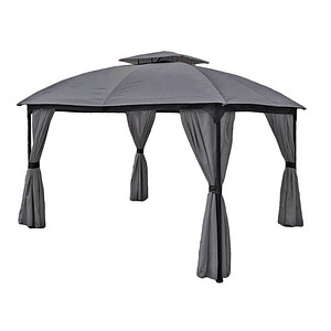 Garden Pleasure Pavillon KAMA rechteckig, anthrazit, 1 St.