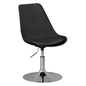 AMSTYLE Esszimmerstuhl SPM2.004 schwarz Kunststoff, 1 St.