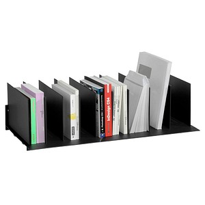PAPERFLOW Buchstütze schwarz 85,8 x 32,3 x 23,3 cm, 1 St.