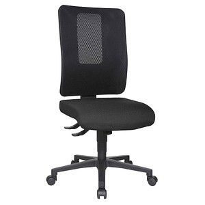 Topstar Bürostuhl Open X (N), OX1000 G200 Stoff schwarz, Gestell schwarz