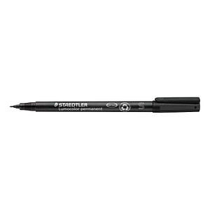 STAEDTLER Lumocolor Folienstift schwarz 0,4 mm permanent, 1 St.