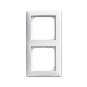 BUSCH-JAEGER 2-fach Steckdosenrahmen weiß 15,2 x 8,1 cm, 1 St.