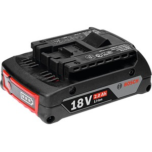 AKTION: BOSCH Professional Werkzeugakku GBA 18V Lithium-Ionen 2,0 Ah mit Prämie nach Registrierung
