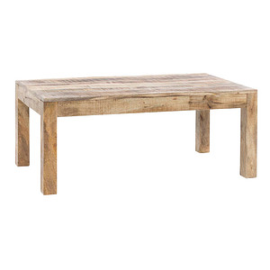 WOHNLING Couchtisch rechteckig Massivholz mango 110,0 x 60,0 x 47,0 cm, 1 St.
