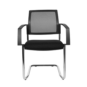 Topstar Besucherstühle BtoB 20 BB490A G200 schwarz Stoff, 2 St.