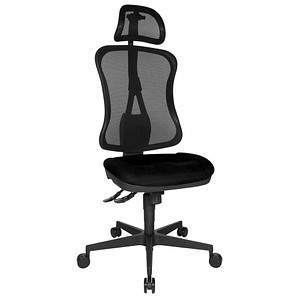 Topstar Bürostuhl Head Point SY, HE200 G20X Stoff schwarz, Gestell schwarz