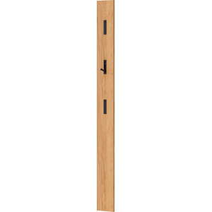 GERMANIA Wandgarderobe 3728-243 eiche Holz 3 Haken 15,0 x 170,0 cm, 1 St.