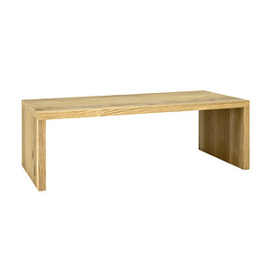 HAKU Möbel Couchtisch rechteckig Spanplatte eiche 120,0 x 60,0 x 40,0 cm, 1 St.