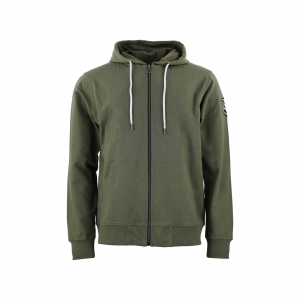 Sweatshirt aus Baumwolle mit vollem Reißverschluss Peak Mountain French Terry