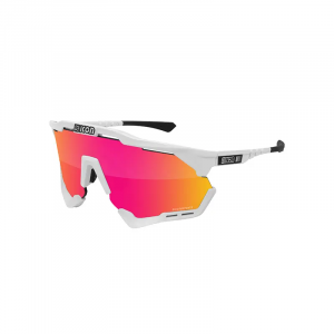 Sonnenbrille Scicon aeroshade xl scnpp verre multi-reflet rouges