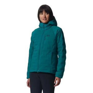 Daunenjacke mit Kapuze, Frau Mountain Hardwear Stretchdown