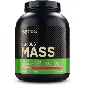 Serious Mass Proteinshake Erdbeere Optimum Nutrition