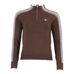 Damen Rollkragenpullover 1/2 Zip Peak Mountain Adomino