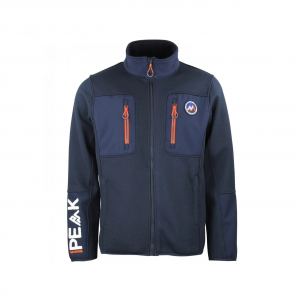 Fleecejacke mit Softshell-Einsätzen Peak Mountain Candy