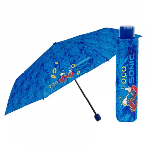 Regenschirm Perletti Sonic the Hedgehog manual folding umbrella