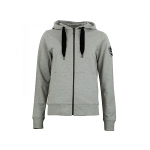 Sweatshirt Baumwolle Full Zip Damen Peak Mountain French Terry