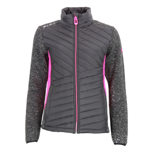 Fleecejacke mit gesteppten Einsätzen für Damen Peak Mountain Apony