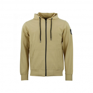 Sweatshirt aus Baumwolle mit vollem Reißverschluss Peak Mountain French Terry