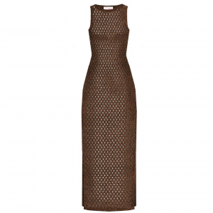 madchen kleidung Mc2 Saint Barth - eileen mesh 18l braun - n.d.