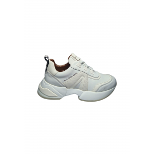 asbbmbw-1008-twt Alexander Smith Frauen weiBes Leder