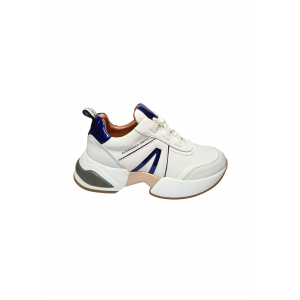 asbbmbw-1143-wbl Alexander Smith Frauen weiBes Leder