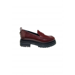 B00100-MMVA11-6024-470 Sergio Rossi Frauen Leder Bordeaux