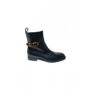 B09490- Ja.MVIH15-1000-370 Sergio Rossi Frauen Leder Schwarz