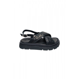 D5F317P3mate0000 Baldinini Shoes Frau Nappa Schwarz