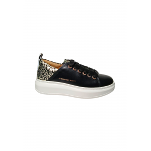 Schuhe fur Damen Alexander Smith Wembley Woman-Black Silber