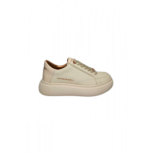 Schuhe fur Damen Alexander Smith Eco-Greenwich Frau Gesamtcreme