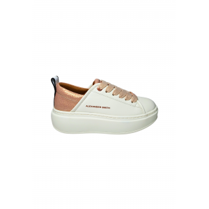 Schuhe fur Damen Alexander Smith Eco-Wembley High Woman WeiB Nude