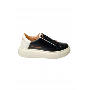 Schuhe fur Damen Alexander Smith Eco Greenwich Frau-Schwarz WeiB