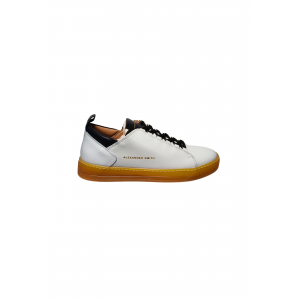 Schuhe fur Herren Alexander Smith Oxford Man-WeiB Schwarz