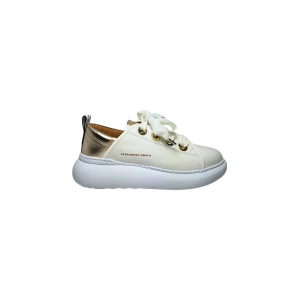 Schuhe fur Damen Alexander Smith Sneakers Queen-White Gold