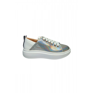 Schuhe fur Damen Alexander Smith Wembley Frau Iride Azure WeiB