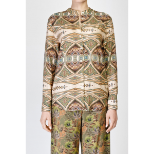 813 Annalisa Giuntini Militarhemden/Kopf/Beige