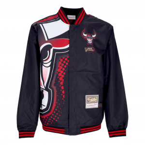 Herren Bomberjacke NBA Big Face 7.0 Jacke Chibul Schwarz