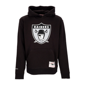 Herren Kapuzenpullover Nfl Team Logo Hoodie Upd Oakrai Schwarz
