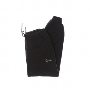 Herren-Trainingshose, kleine Signature-Stepphose, Schwarz