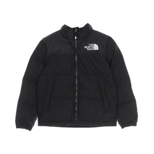Bedruckte 1996 Retro Nuptse Daunenjacke fur Madchen in Schwarz