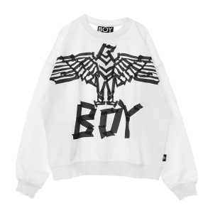 Tape Eagle Sweat Herren-Sweatshirt mit Rundhalsausschnitt