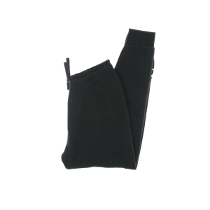 Fleece-Trainingshose fur Damen, Signature-Jogginghose, Schwarz