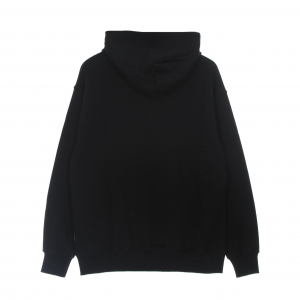 Leichtes Herren-Kapuzenpullover mit Logo-Flammen-Hoodie in Schwarz