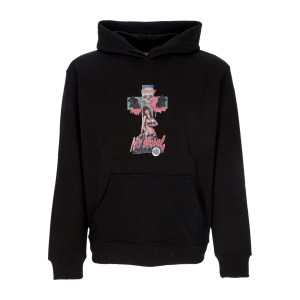 Leichtes Herren-Sweatshirt mit Kapuze No Morals Hoodie Schwarz