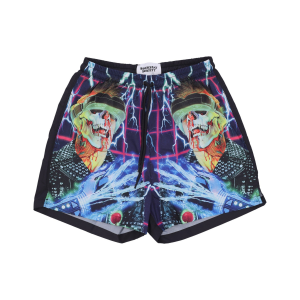 Death Glove Boardshorts Herren-Badeshorts mit Allover-Print