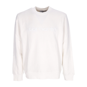 Duster Crewneck Wax Garment Dyed Leichtes Herren-Sweatshirt mit Rundhalsausschnitt