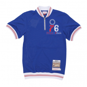 Herren T-Shirt NBA Shooting Shirt 1966 Kein Spielername Phi76e