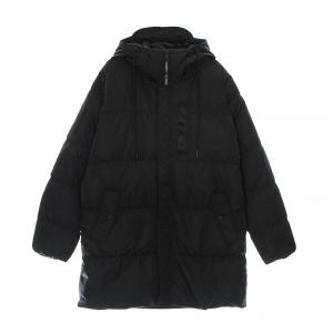Essential Statement Down Parka Herren Lange Daunenjacke Schwarz
