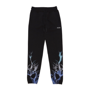 Leichte Herren-Trainingshose Lightning Pants Schwarz/Blau/Grau
